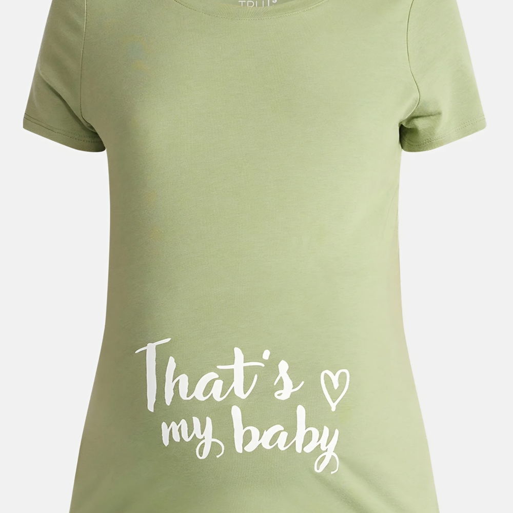 Maternity women Shirt with Heart Print